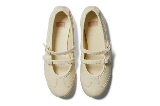 Onitsuka Tiger Ivory Cream Mexico 66 Women’s Flats 1182 A660 752