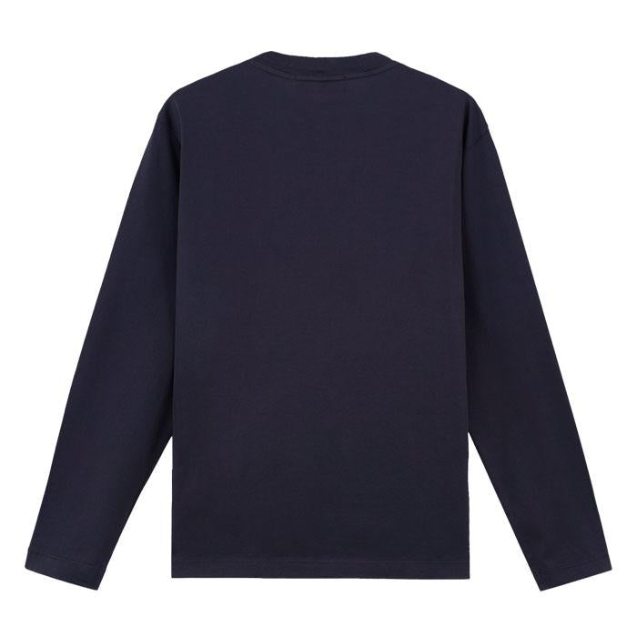 STONE ISLAND Navy Long Sleeve T-Shirt