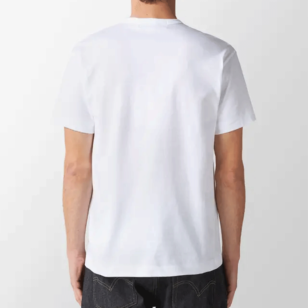 Comme des Garcons Black Heart Patch Unisex Short Sleeve T-Shirt AZ T064 051 2