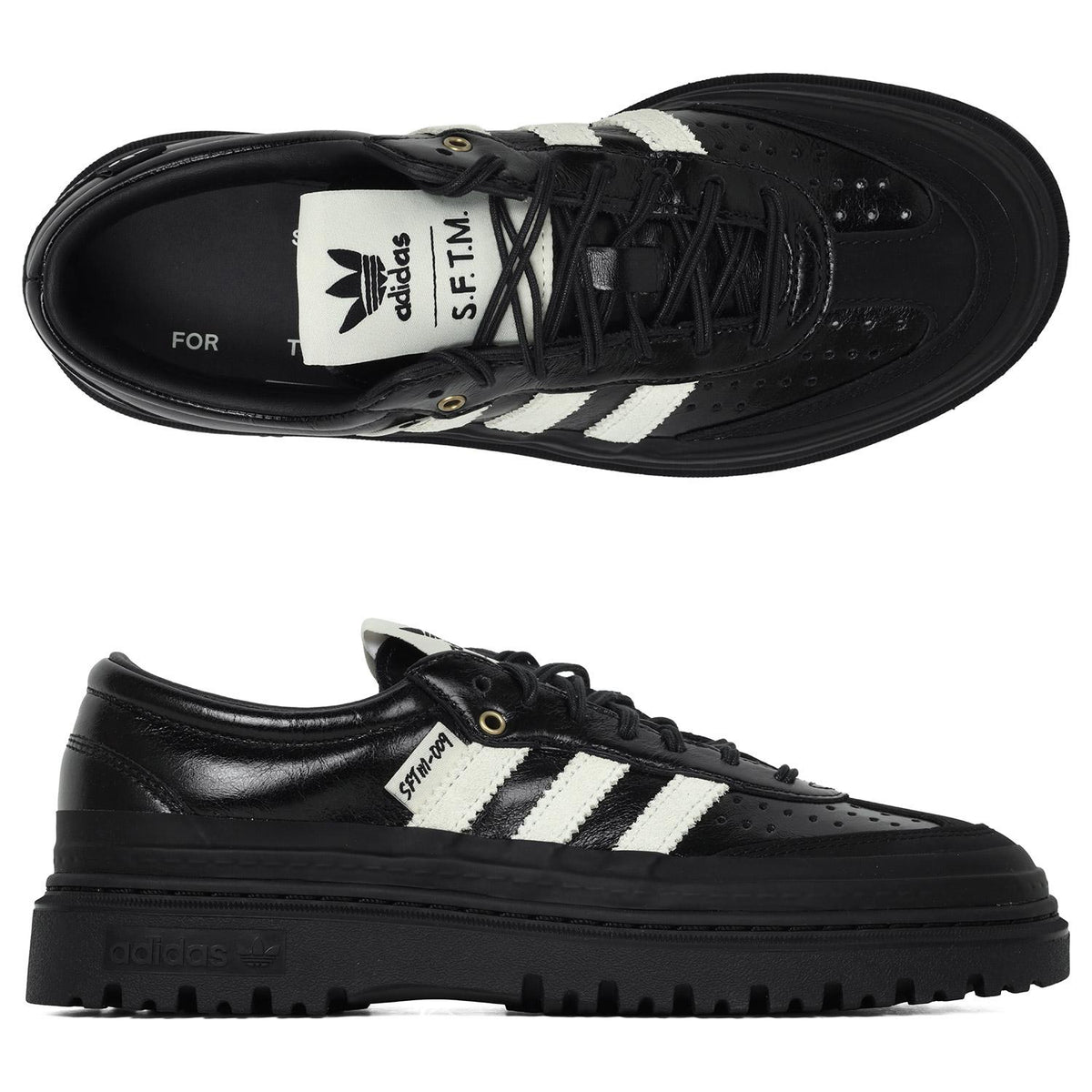 Adidas Core Black Off White Samba LX Sneakers Unisex Low Top KI4761