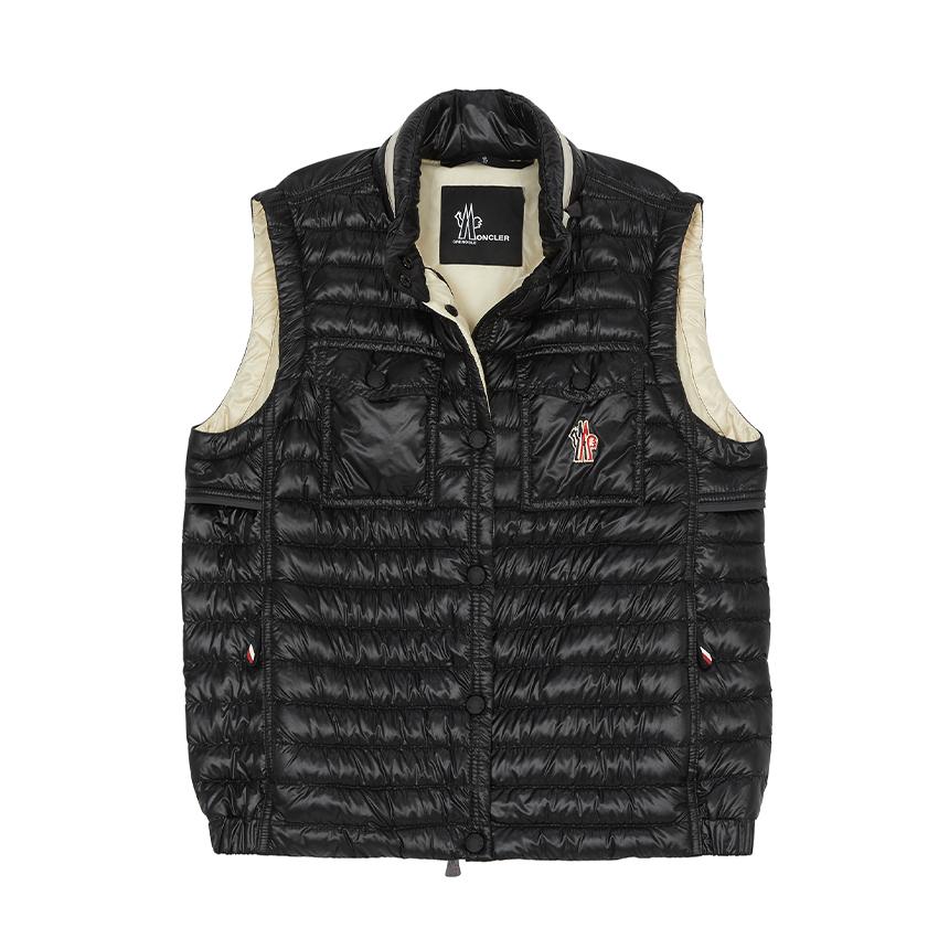 Moncler Grenoble Gumiand Womens Down Puffer Vest Black 1A00019 597X6 999 K1098
