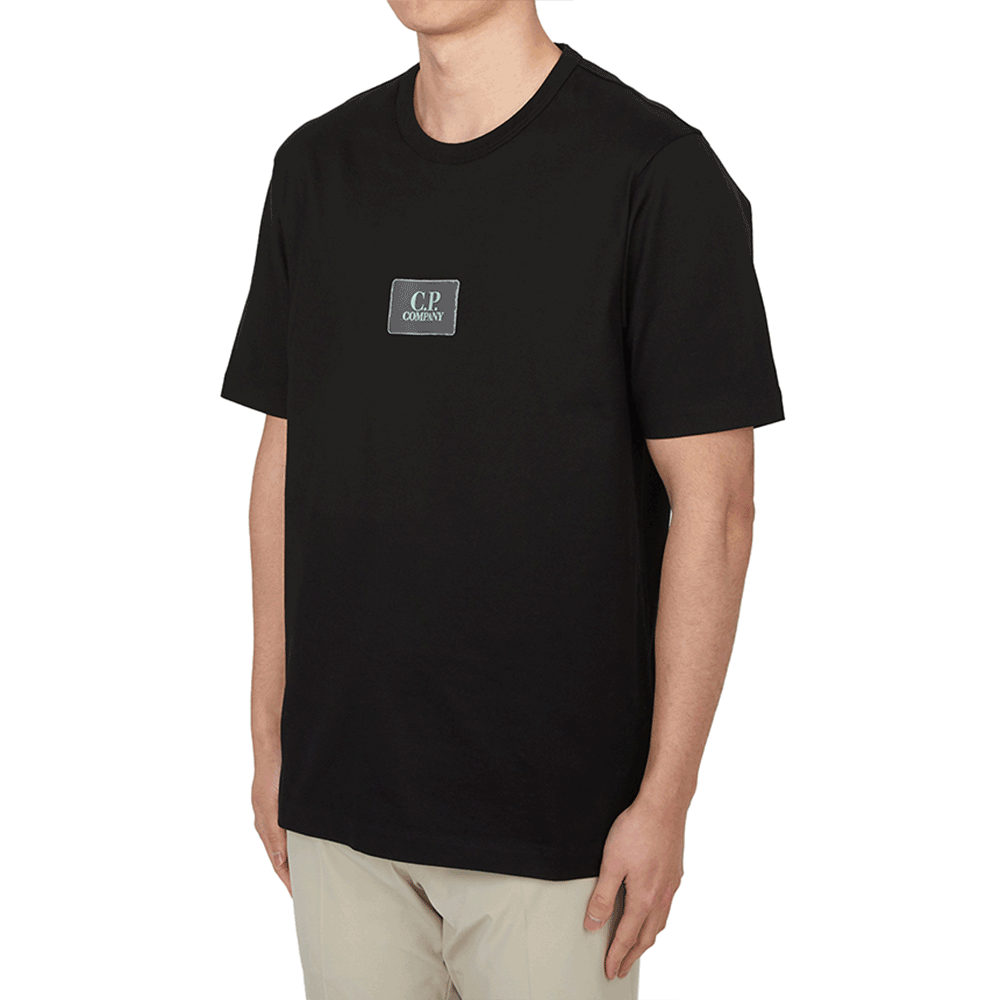 CP Company Logo Short Sleeve T-Shirt Black 18CMTS108A
