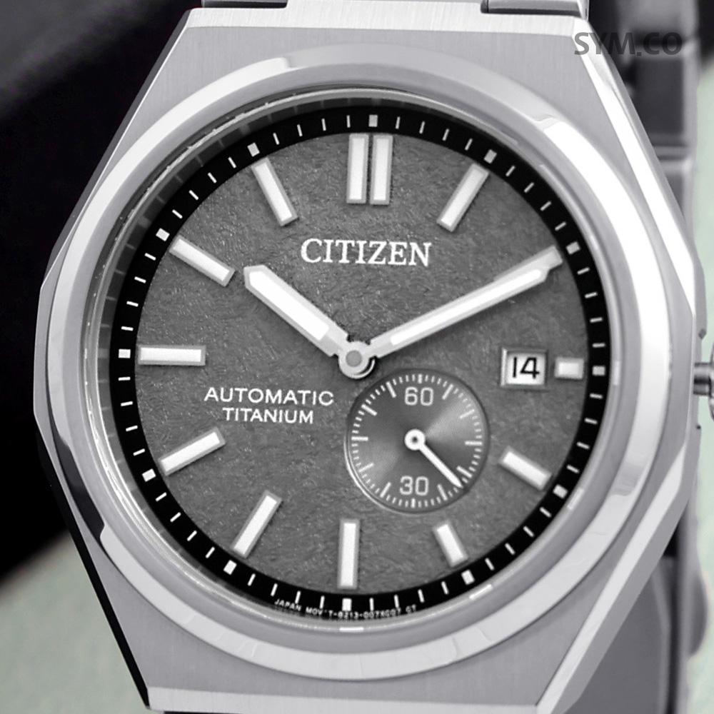 CITIZEN Super Titanium Automatic Gray Dial Sapphire Men's Watch NJ0180 80H