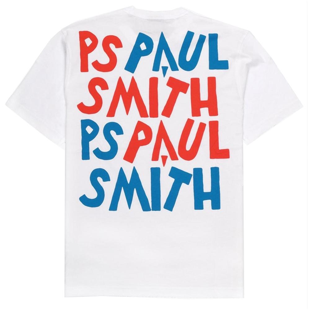 Paul Smith Back Print Short Sleeve T-Shirt M2R 220X JP3294 01