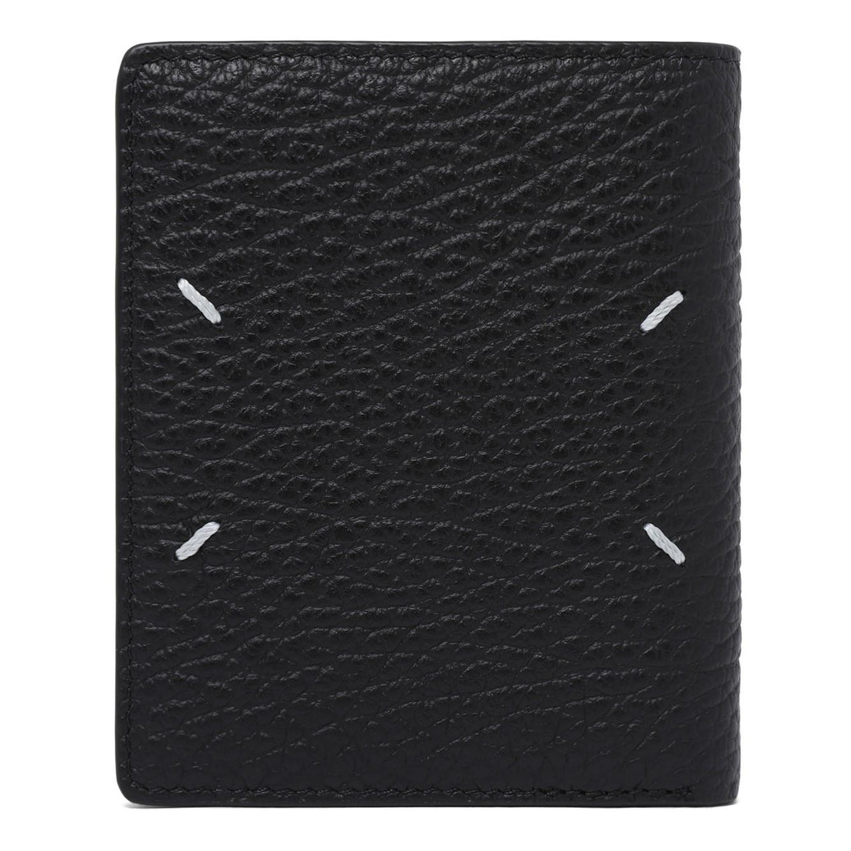 Maison Margiela Black Leather Bifold Medium Wallet