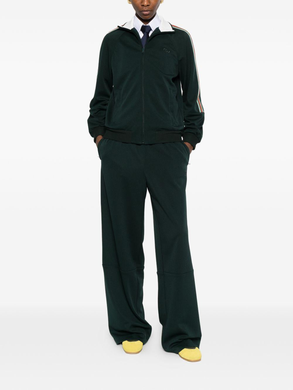 GUCCI Blue Zip-Up Jacket