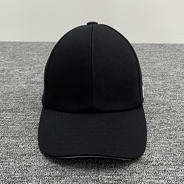 courreges Logo Signature Baseball Cap Black Unisex