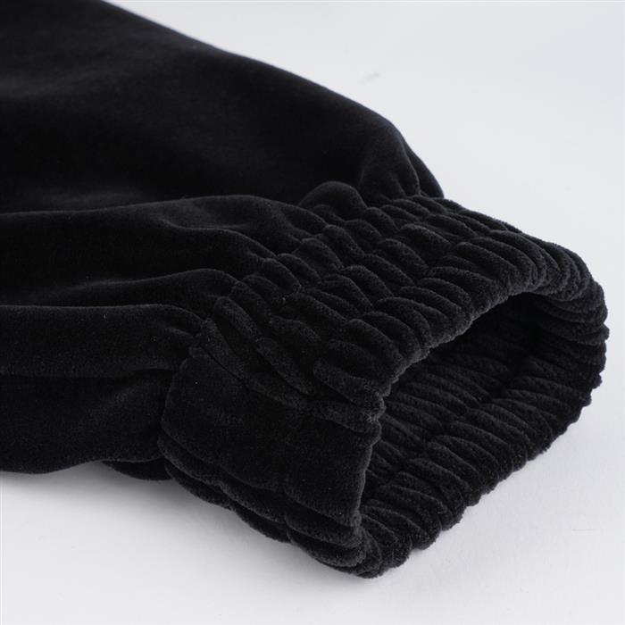 CELINE Velvet Jersey Loose Zip-Up Hoodie Jacket