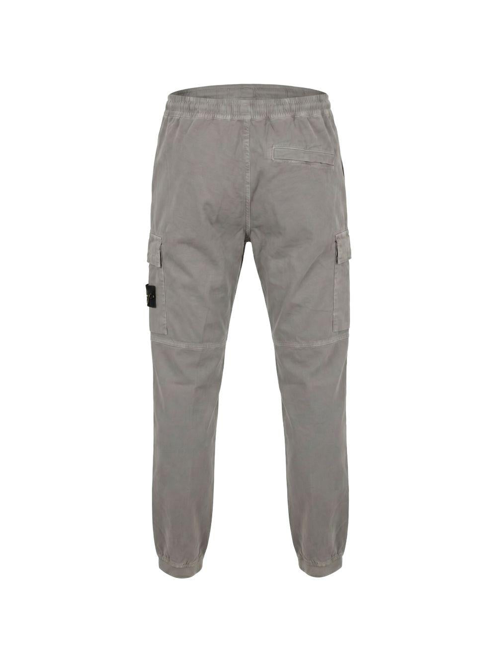 STONE ISLAND Cotton Cargo Pants Men FW26 Beige