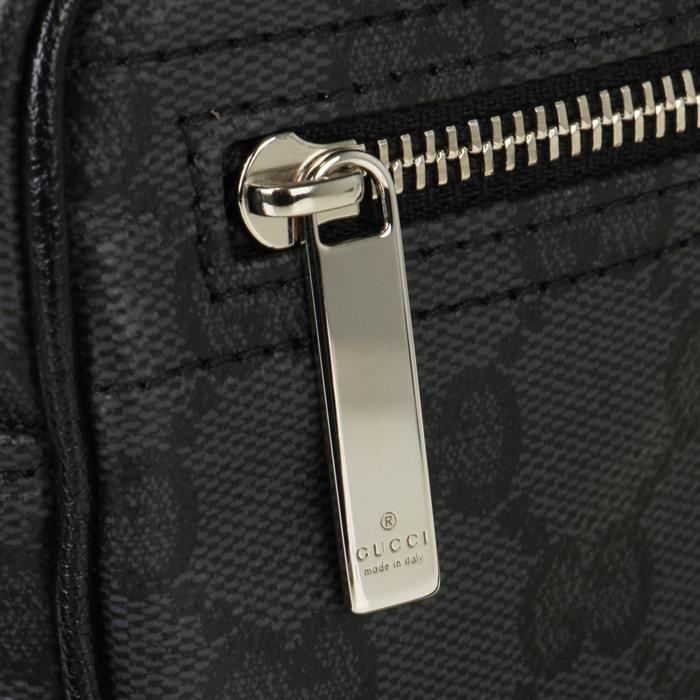 GUCCI Essence Classic Mini Crossbody Bag Black Leather
