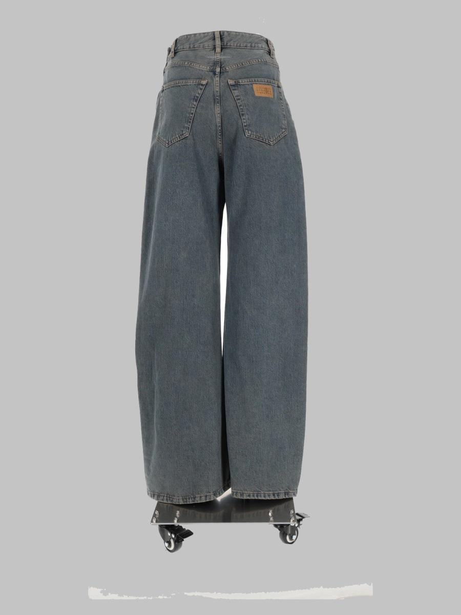 Maison Margiela Blue Denim Jeans Women’s Classic Five-Pocket Pants