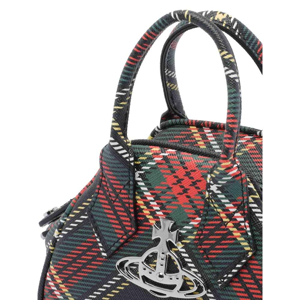 Vivienne Westwood Yasmin Mini Crossbody Bag Black Leather