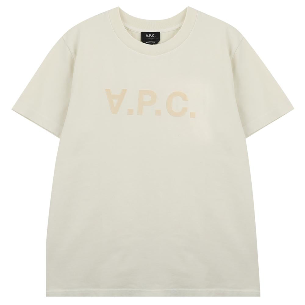 A.P.C. Standard VPC Logo T-Shirt Unisex White Cotton COHMB M26384 ILH