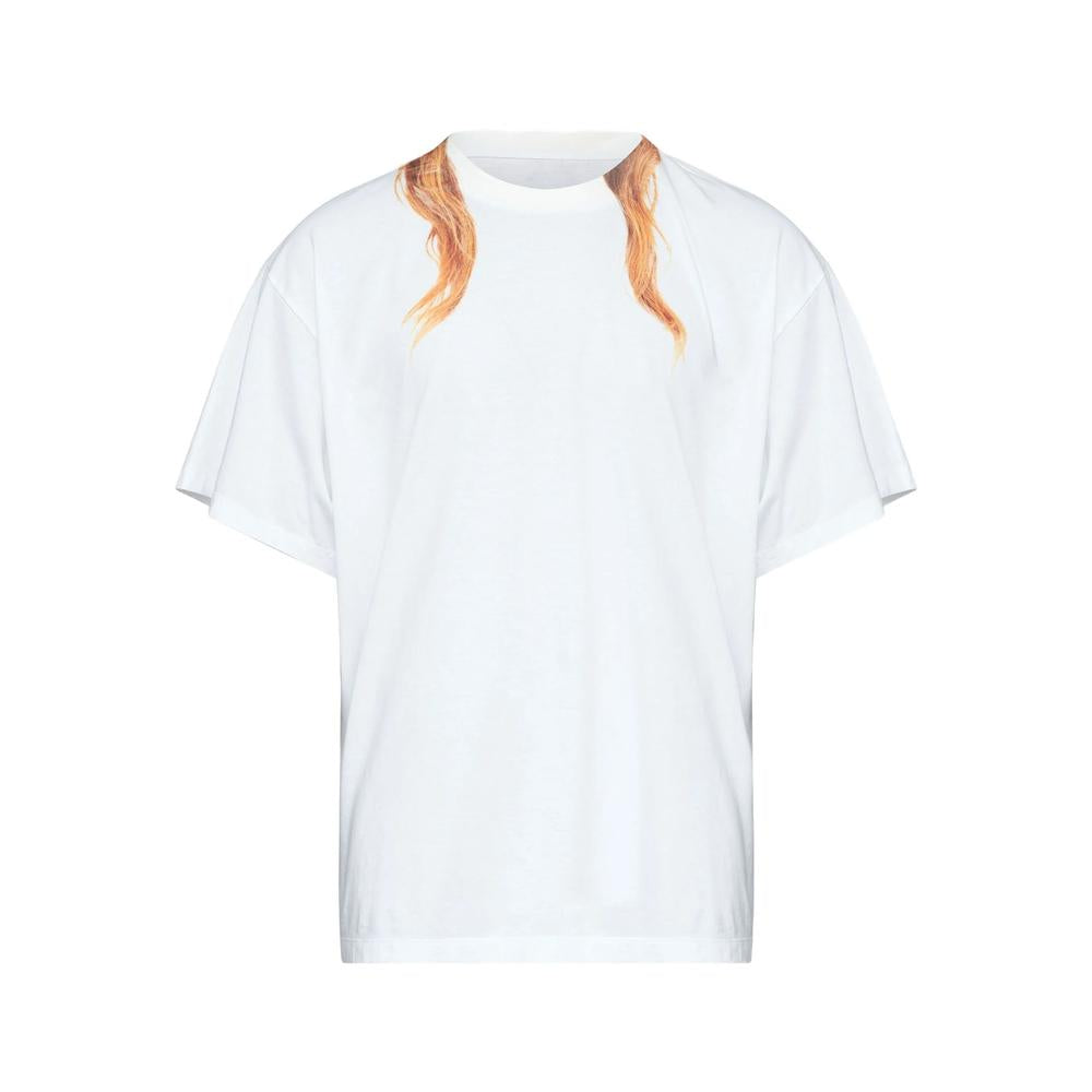 Maison Margiela White Short Sleeve Cotton T-Shirt Men