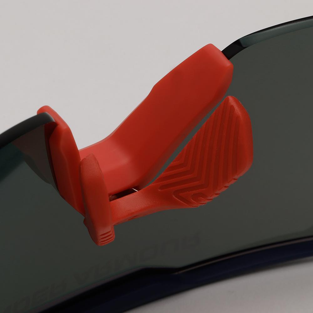 Under Armour Blue Mirror Sports Sunglasses Running Cycling Softba UA SQUAD WIRB3