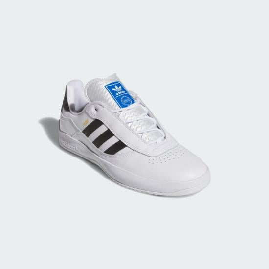 Adidas White Leather Lace-Up Sneakers for Men JH8168 DOM