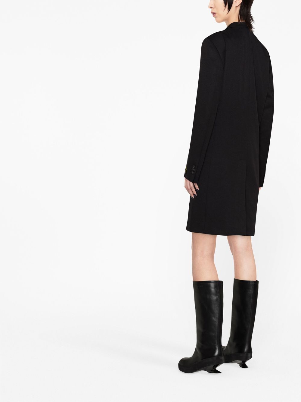 Raf Simons Women's Uniform Pocket Print Classic Coat 222 W615C 30001 0099