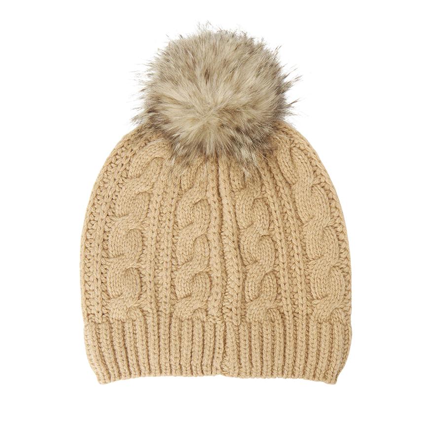 HELEN KAMINSKI Nolan Wool Blend Women’s Beanie HAT52149 CAMEL