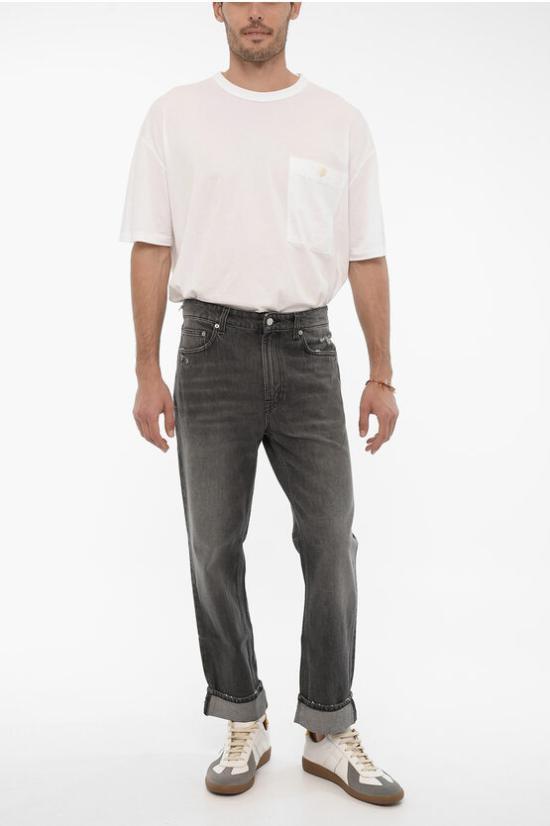 DEPARTMENT FIVE Black Denim Jeans for Men UP5042 DF0036999