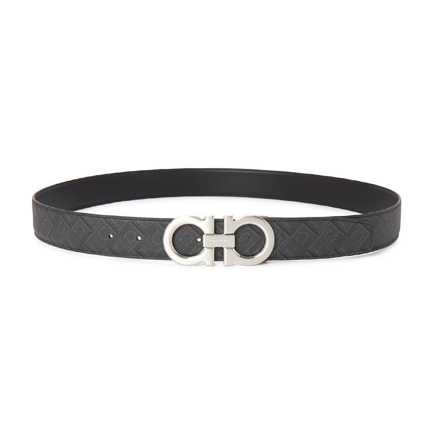 Ferragamo Gancini Reversible Men’s Belt Pre-Cut 679710 0780171