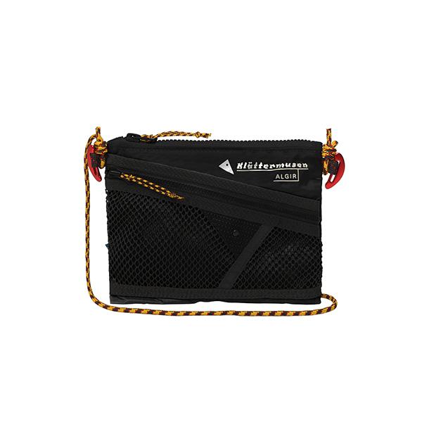 Klattermusen Algir Small Unisex Crossbody Bag Black Nylon