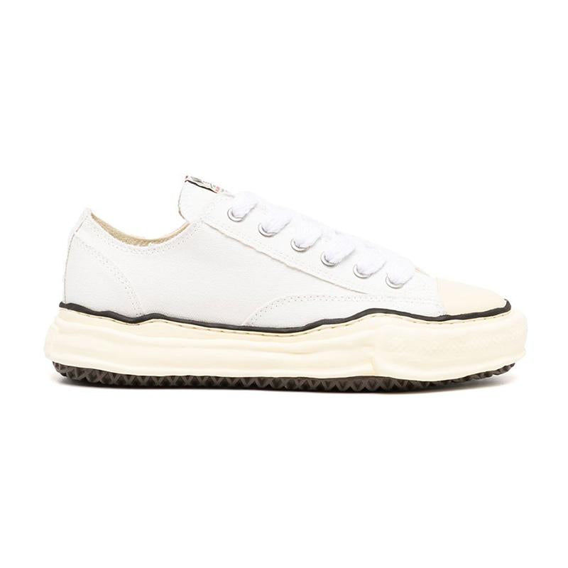 Maison Mihara Yasuhiro Peterson Canvas Low-Top Sneakers White