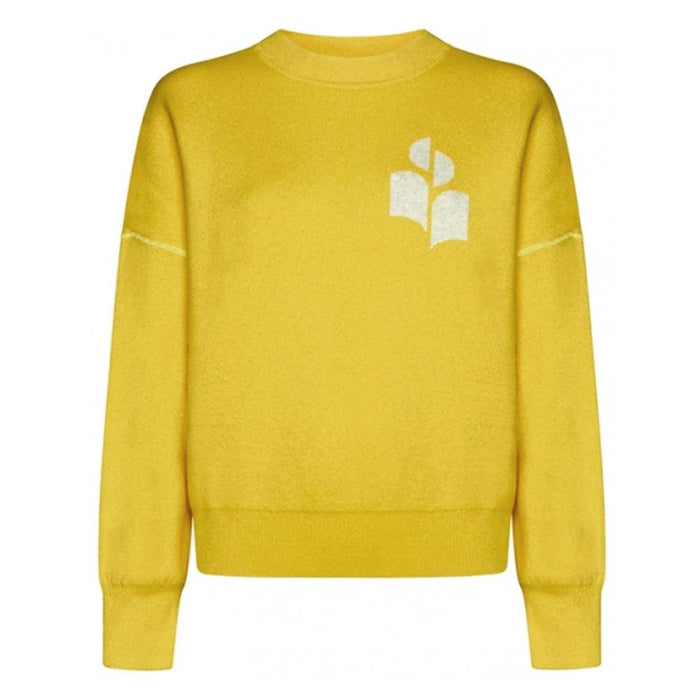 Isabel Marant ATLEE Intarsia Knit Sweater Round Neck 24SS