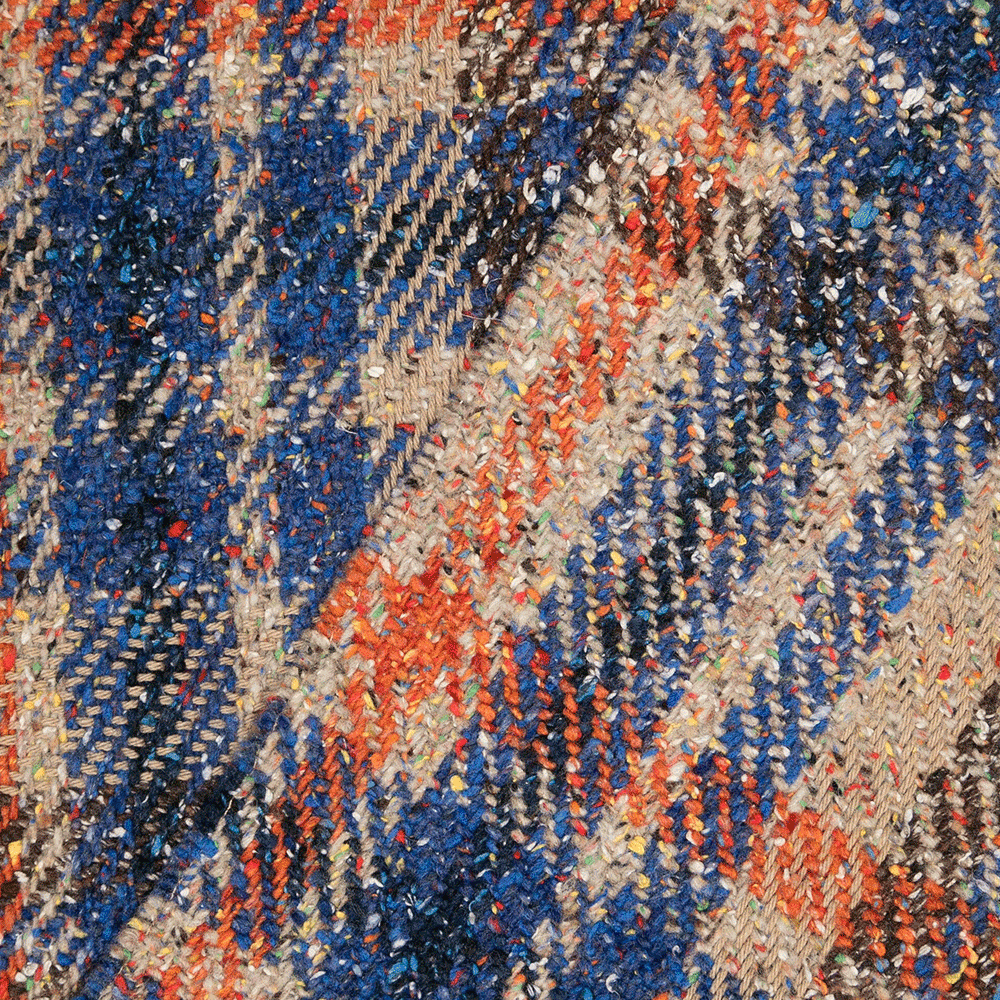 Acne Studios Checked Fringe Scarf CA0354 AEM