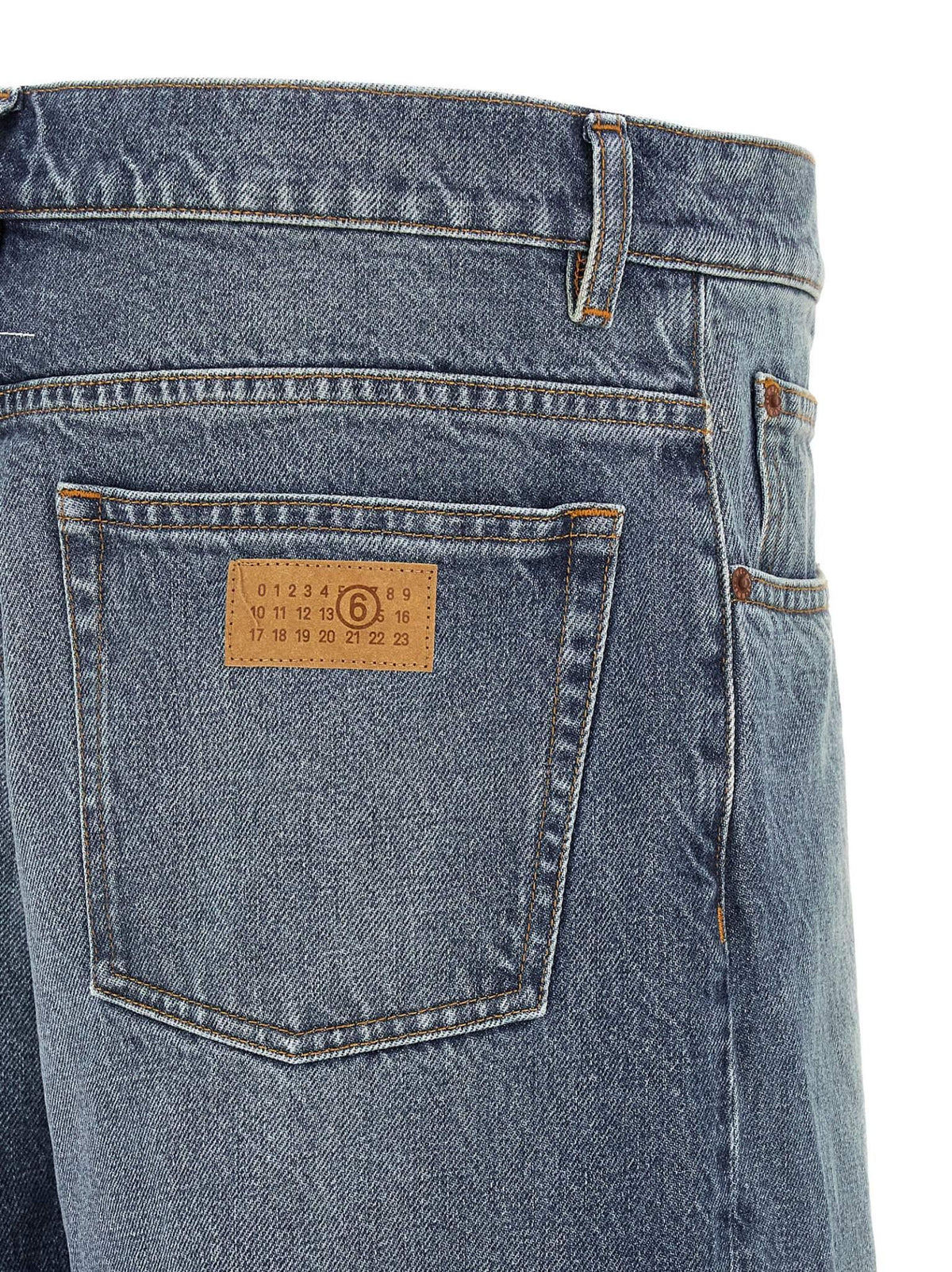 Maison Margiela Blue Denim Jeans Men’s Classic 5-Pocket Pants