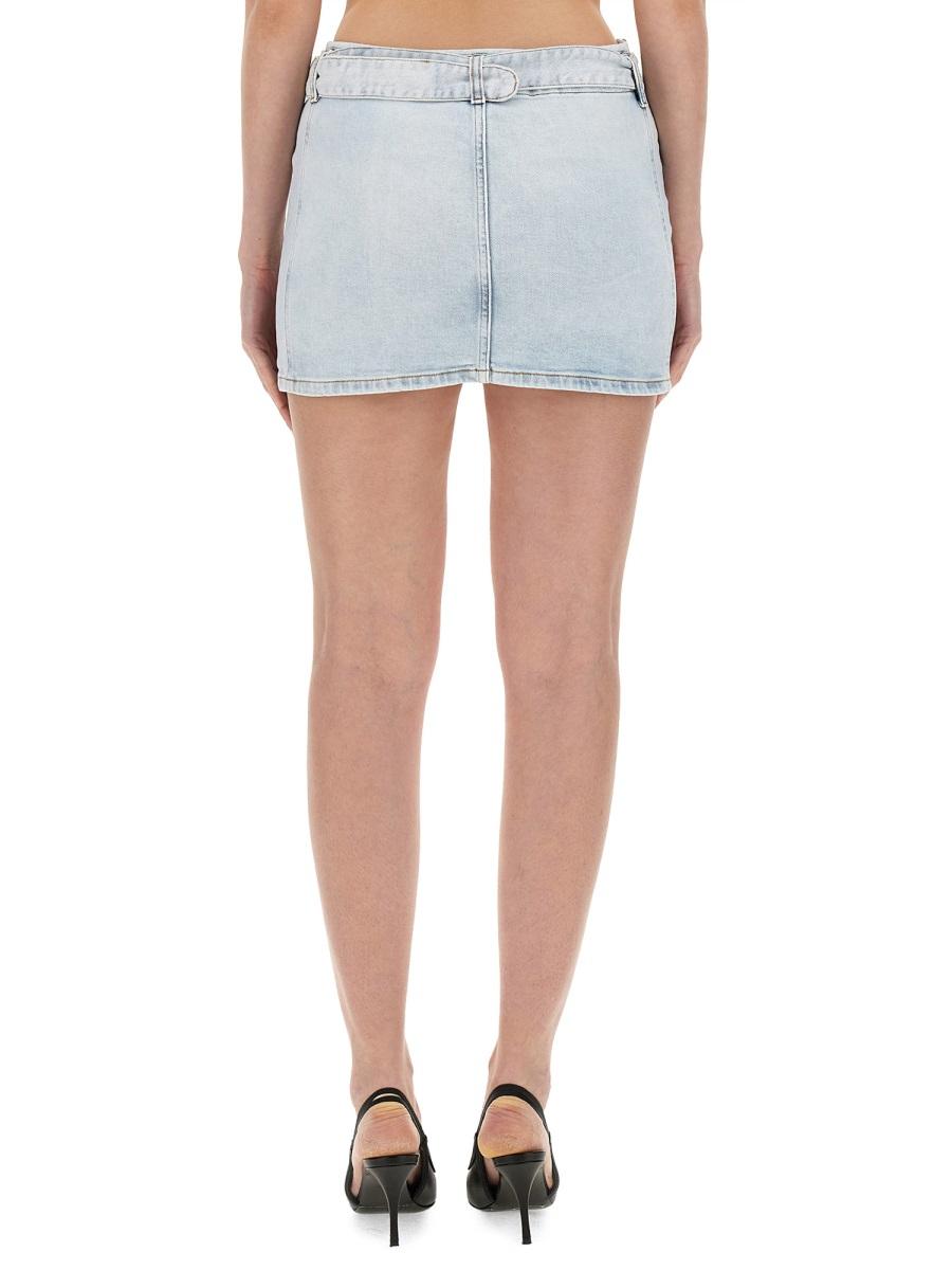 DIESEL Black Mini Skirt Women’s SS24