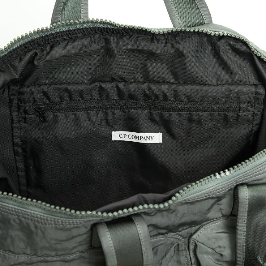 CP Company Unisex Nylon Tote Bag Gray