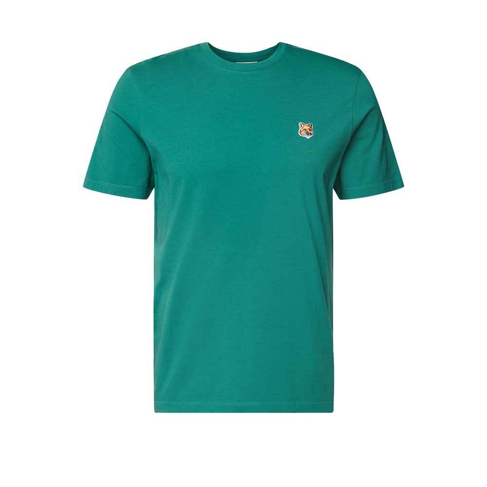 Maison Kitsune Fox Head Patch Regular T-Shirt