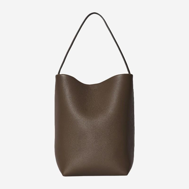 The Row Medium NS Park Tote Bag Linen RHI Beige