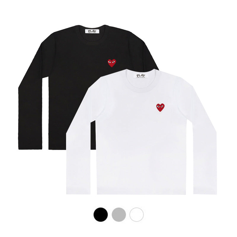 Comme des Garcons One Point Logo Women’s Long Sleeve T-Shirt