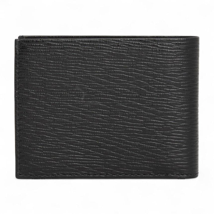 Ferragamo Men’s Black Leather Bifold Wallet
