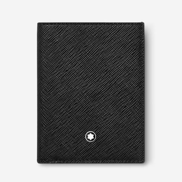 Montblanc Sartorial 4CC Mini Wallet Black Men’s Leather Bifold