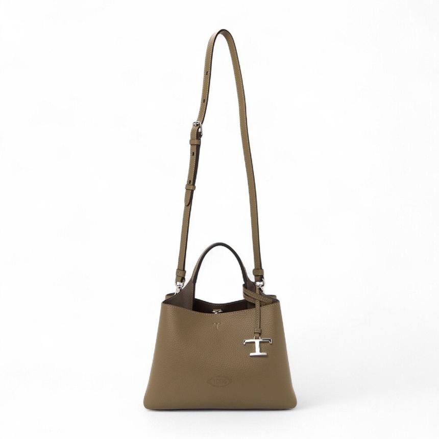 Tods Micro Leather Tote Bag for Women