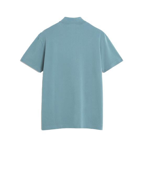 Maison Kitsune Bold Fox Head Patch Comfort Polo MM00210KJ70100081 SIENE BLUE DOM
