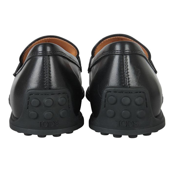Tods Women’s Black Leather Loafers XXW62L0JF00N6MB999