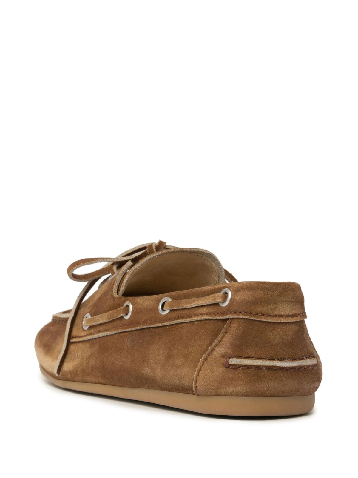 Miu Miu Leather Boat Loafers Women’s Shoes