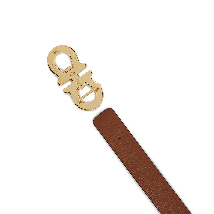 Ferragamo Gancini Reversible Women’s Leather Belt 23 0329 0775597