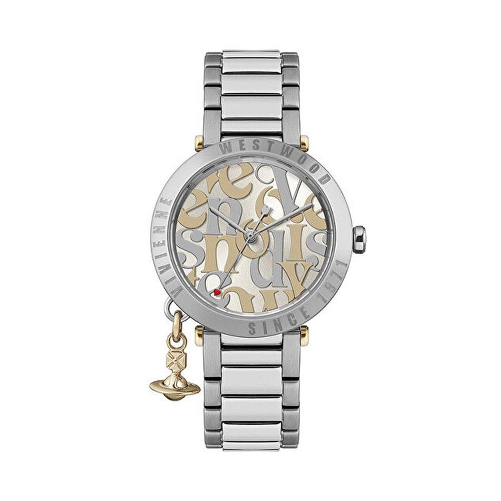 Vivienne Westwood Silver-Tone Stainless Steel Quartz Watch 32mm