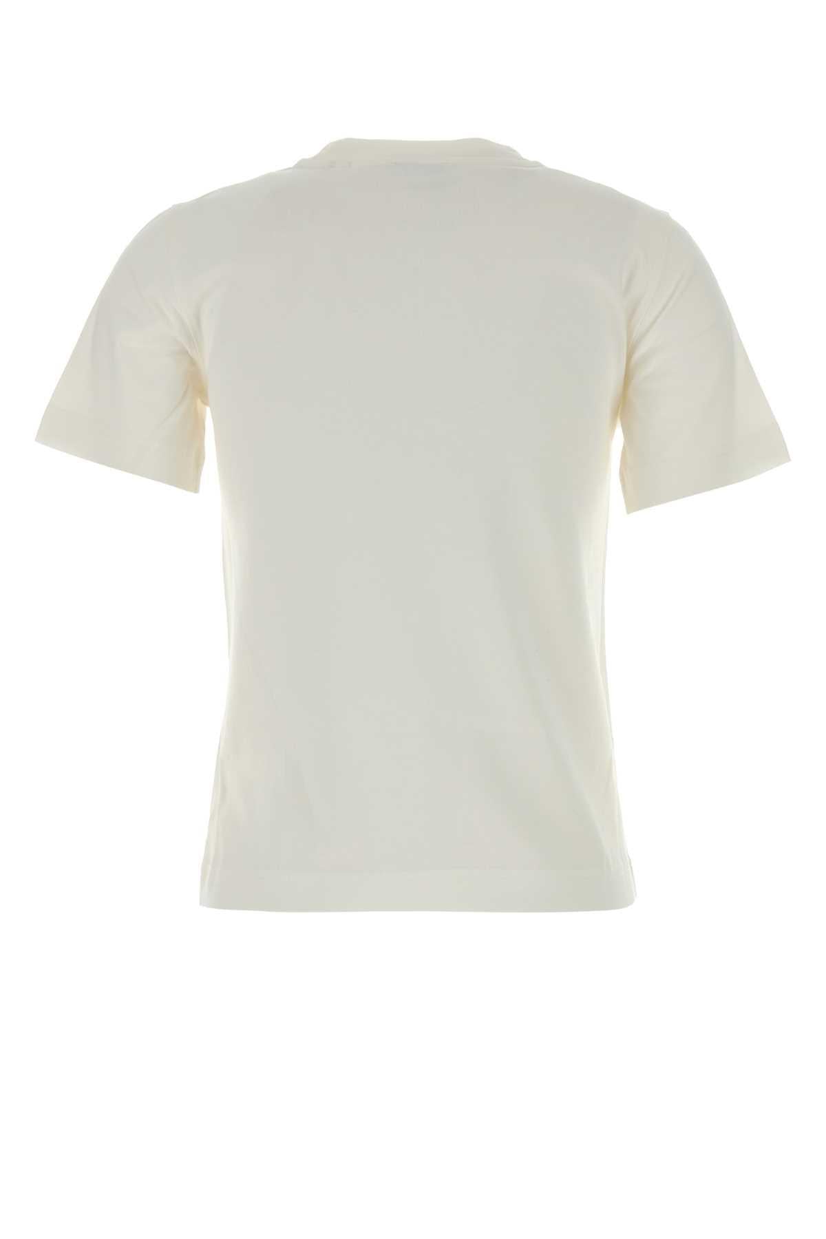 BURBERRY Black Cotton Short Sleeve T-Shirt