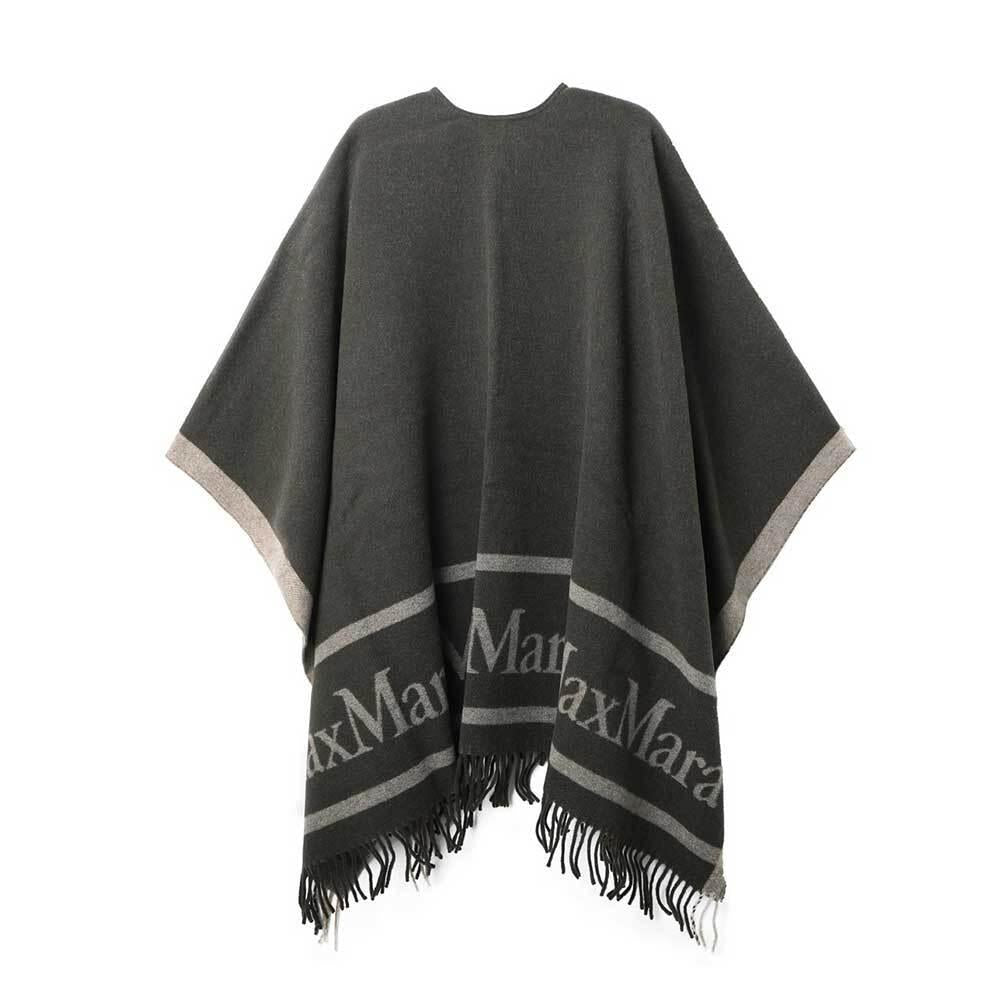 Max Mara Hilde Cape Wool Coat for Women 24546071600 004