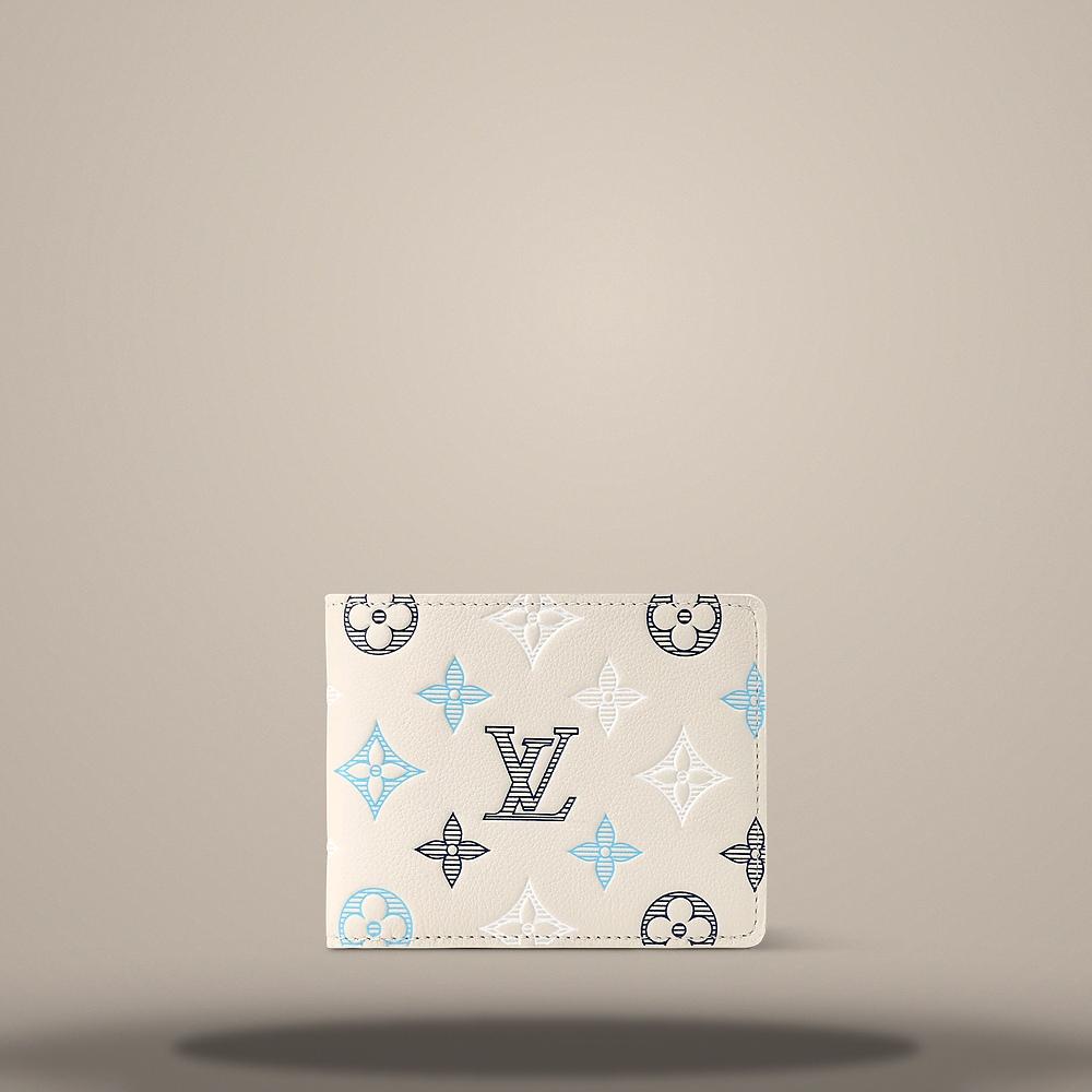 Louis Vuitton Ecru White Multiple Wallet Card Holder M29136