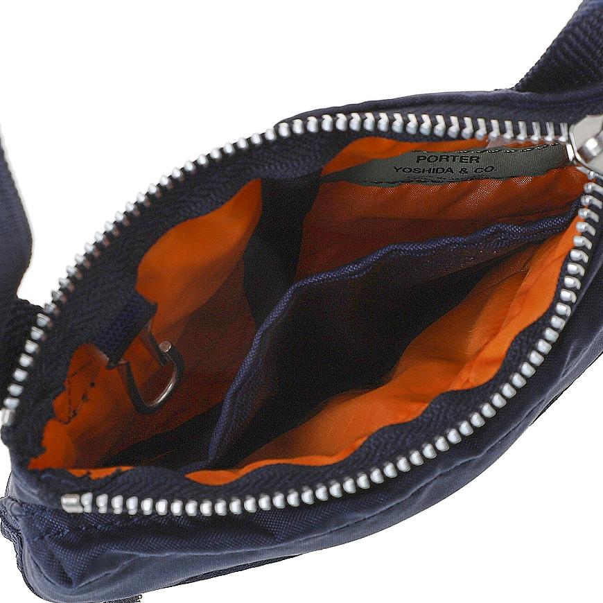PORTER Force Shoulder Pouch Bag Unisex Black Crossbody