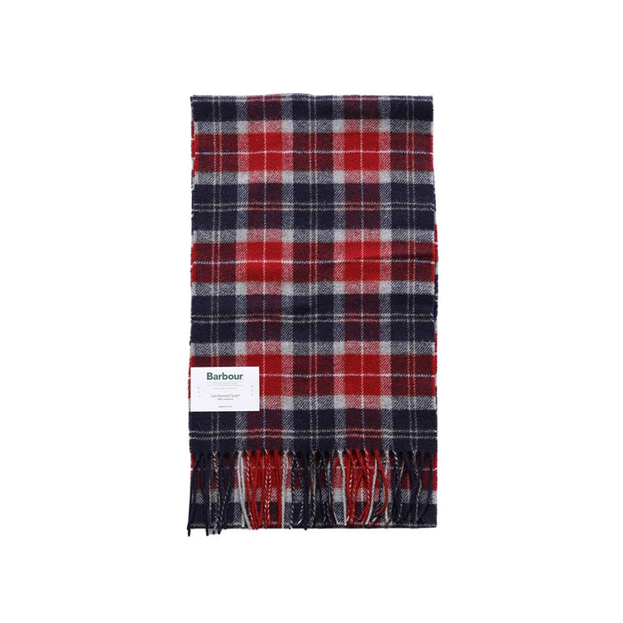 Barbour Tartan Check Fringe Scarf USC0001 RE75