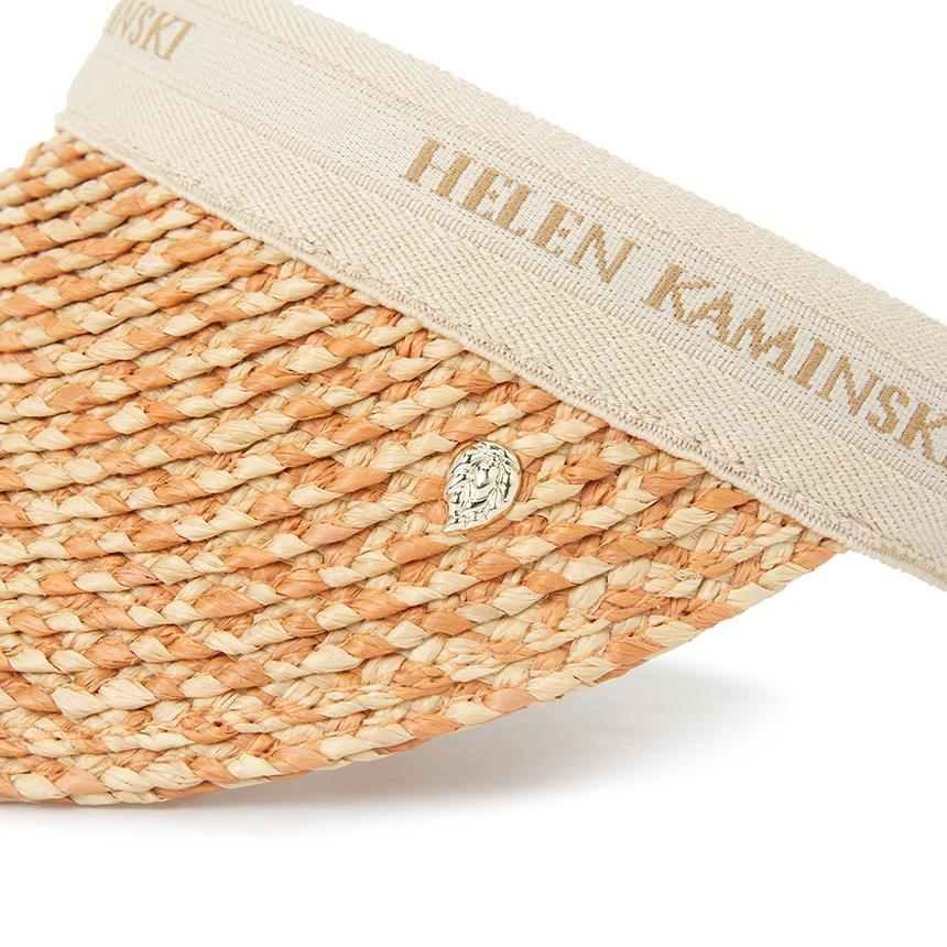 HELEN KAMINSKI Bianca 10 Women’s Visor Salmon Melange Natural Cap