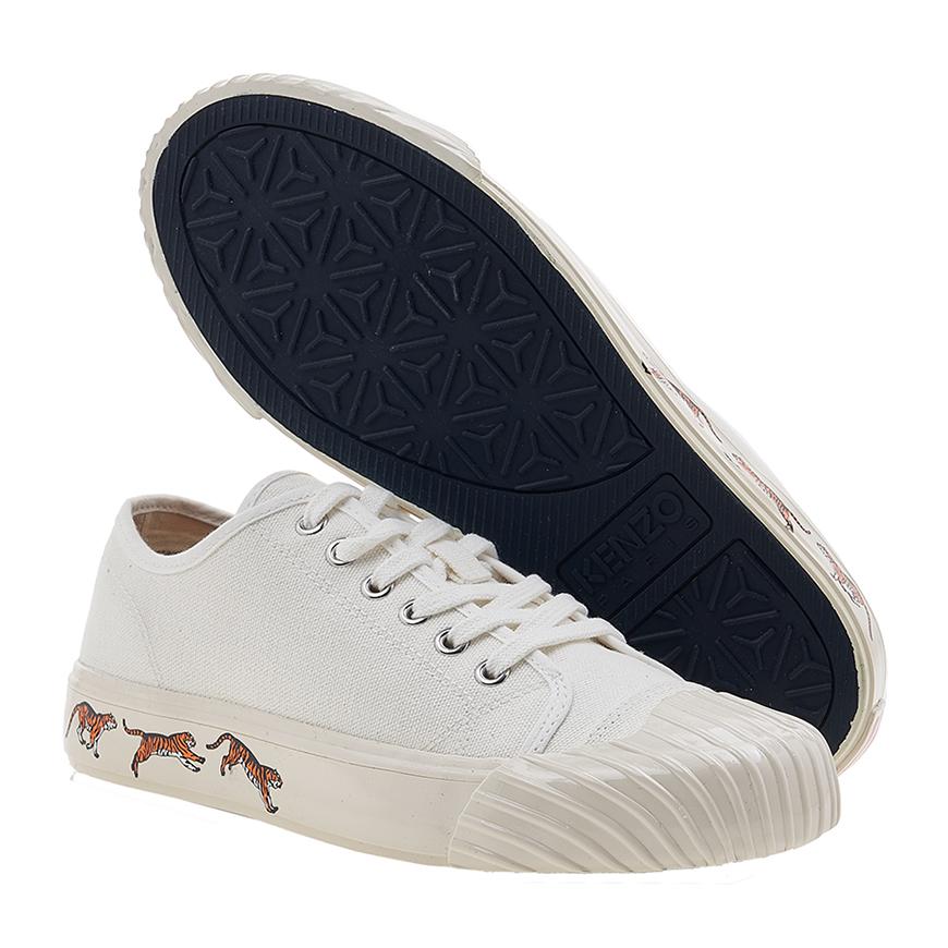 KENZO Kenzo School Low-Top Sneakers Men’s White Leather
