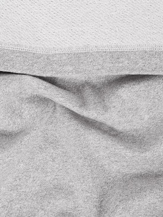 STONE ISLAND Dust Grey Melange Cotton Logo Hoodie Sweat L2S156100062 S0M51 V0M64